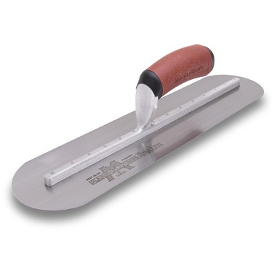 Fully Rounded Finishing Trowels, 102mm Width, 508mm Length, High Carbon Steel Bl