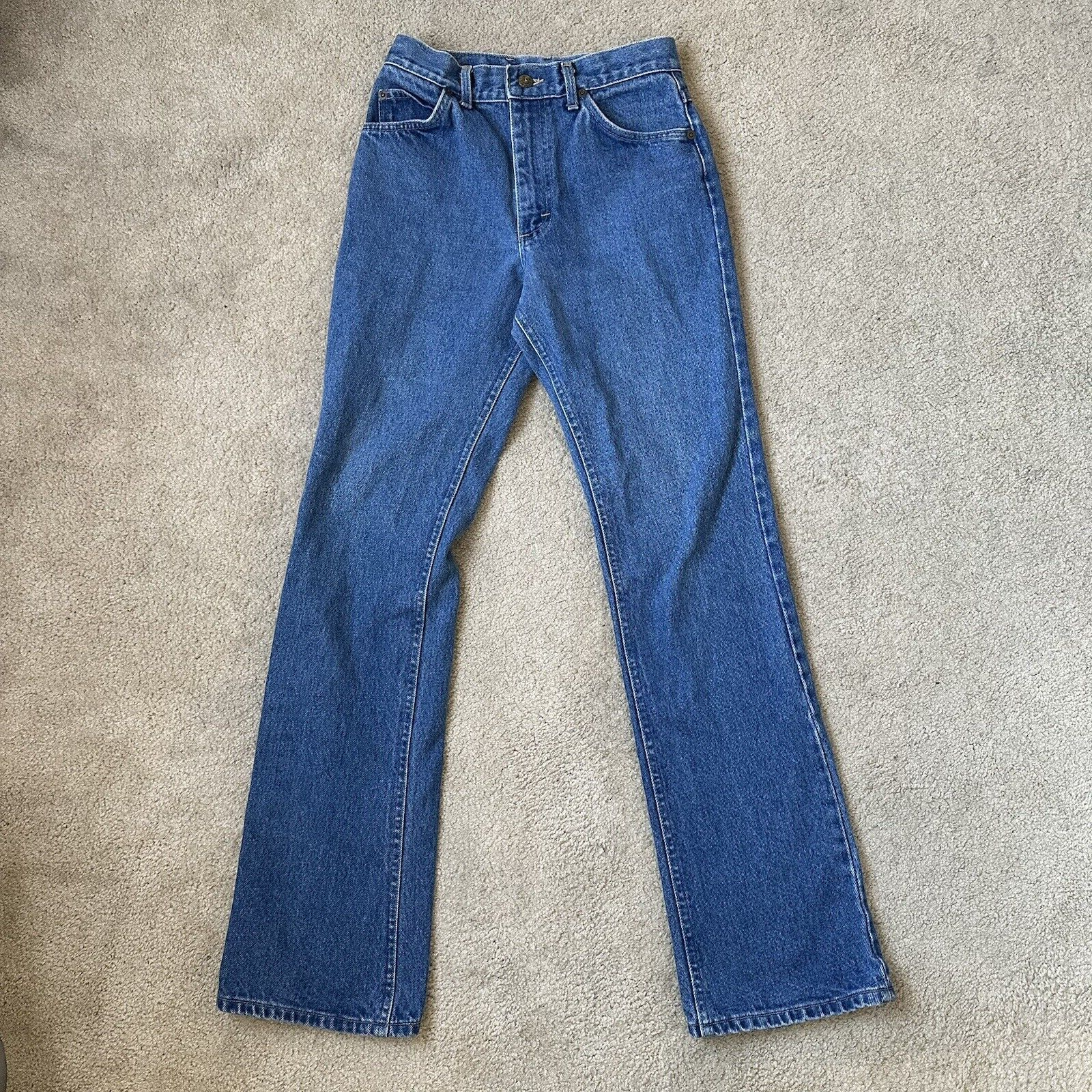 Vintage 80s Lee Riders 26x32 faded straight leg boot cut