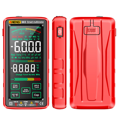 ANENG 683 6000 Counts Large  Screen Digital Multimeter  -burn K8Z9