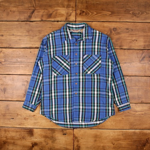トップス 90s BIG MAC vintage cotton flannel shirt vintage Big Mac plaid flannel shirt – 86 Vintage