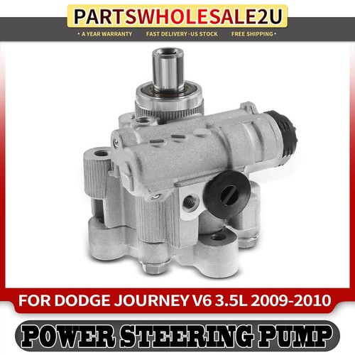 A-Premium Power Steering Pump, with Pulley, Compatible with Chrysler