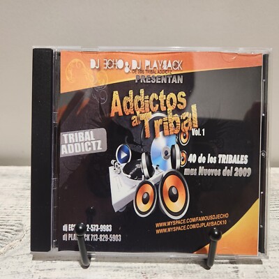 Dj Echo & Dj Playback Addictos Al Tribal Vol 1 Spanish Cd