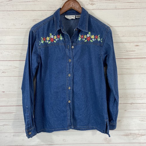 ジャケット・アウター MEDI VINTAGE FLOWER EMBROIDERY SHIRT Ameri（アメリ）の「MEDI VINTAGE FLOWER EMBROIDERY SHIRT