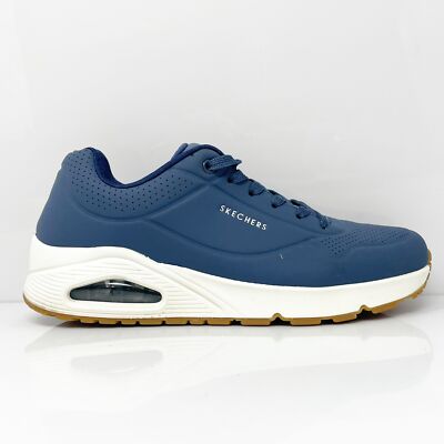 

Skechers Mens Uno Stand On Air 52458 Синие повседневные кроссовки Размер 7, Синий, Uno Stand On Air
