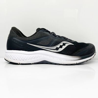 

Кроссовки мужские Saucony Omni 19 S20571-40 черные кроссовки размер 11 Вт, Черный, Omni 19