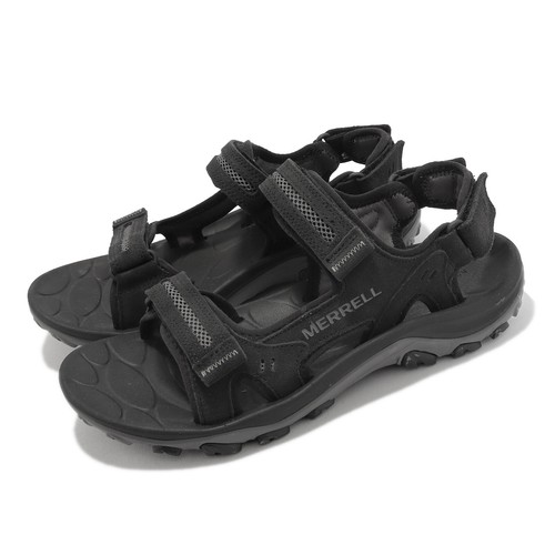 

Merrell Huntington LTR Convert Черные мужские сандалии на открытом воздухе Noir J036843, Черный, Huntington Ltr Convert