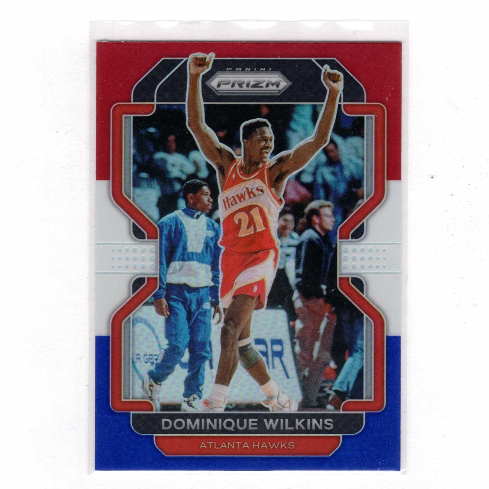 Dominique Wilkins 2021-22 Panini Prizm Red White Blue #252