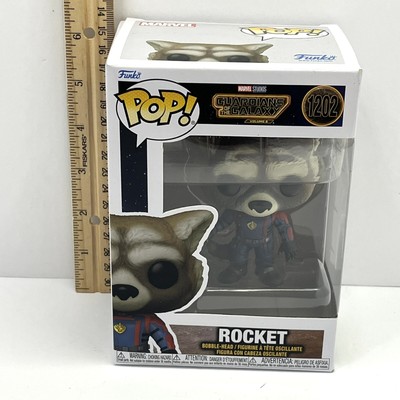 New Funko POP! Marvel Studios Guardians Of The Galaxy Volume 3 Rocket #1202
