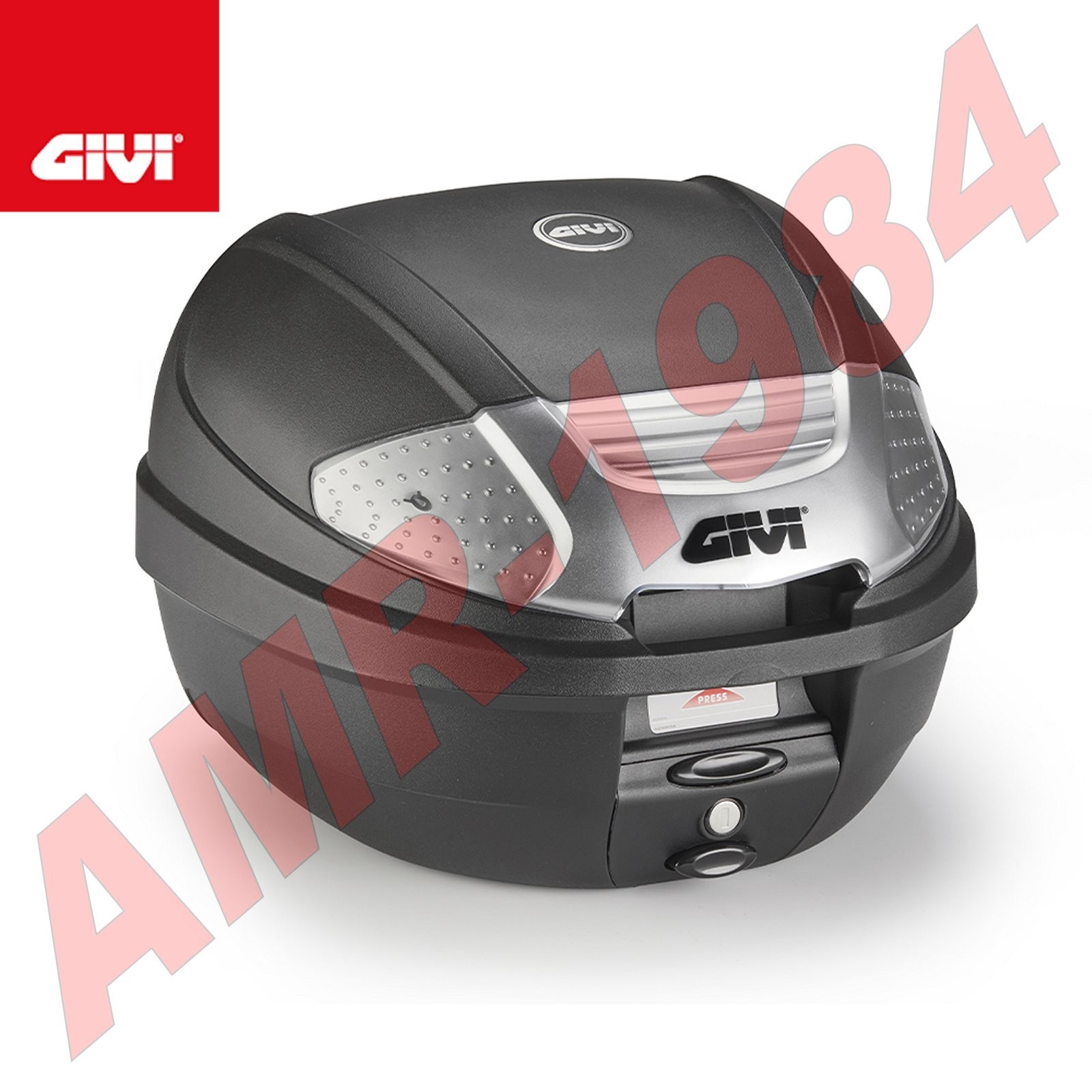 GIVI E300NT2B VALIGIA BAULETTO 30 LITRI NERO CON PIASTRA E KIT MONTAGGIO MONOLOC