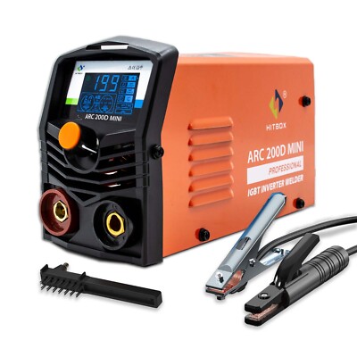 Hitbox 200A 2IN1 ARC TIG Welder Electric IGBT Welding Machine With Lift TIG USA
