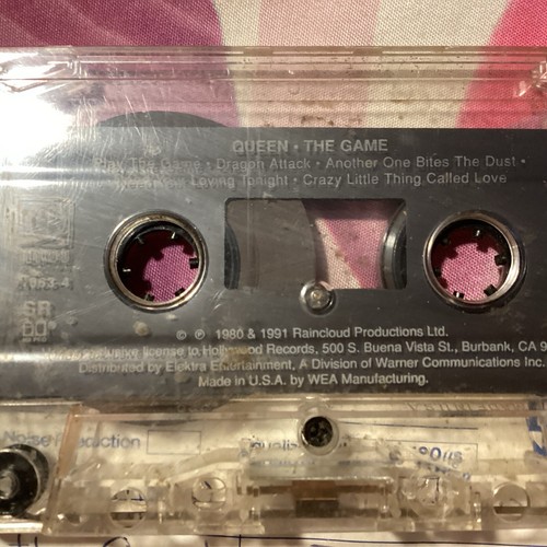 The Game by Queen (Cassette, Oct-1994, Hollywood