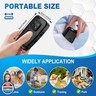 Dog Bark Deterrent Devices, Rechargeable Ultrasonic Anti Barking Device for Dogs with LED Flashlight, Effective Stop Control Bad Behavior Dog Training Tool, Portable No More Barks for Outdoor Indoor
