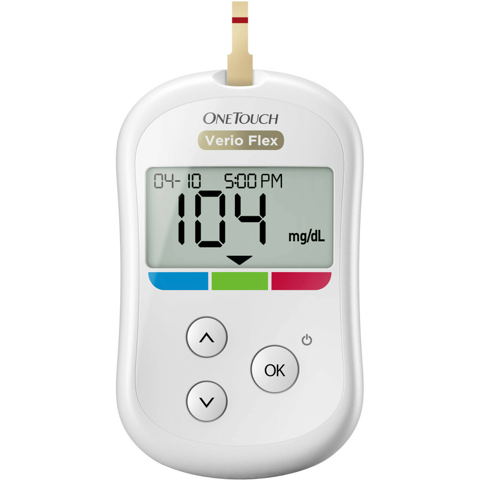 OneTouch Verio Flex Blood Glucose Monitoring System w/ lansing & lancets