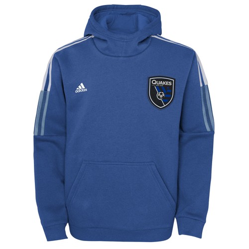 Толстовка для путешествий adidas San Jose Earthquakes MLS Kids (4-7), синяя