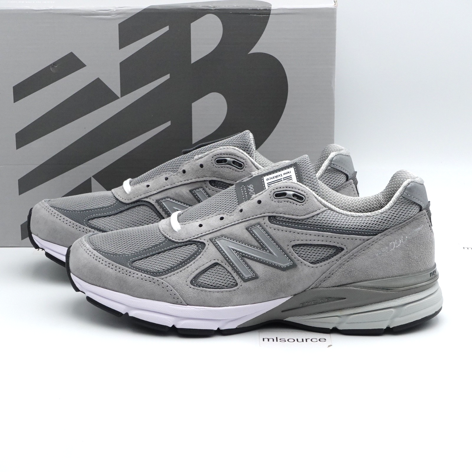 靴 New Balance 990v4 Grey Silver 27.5 cm Made in USA 990v4 - New Balance