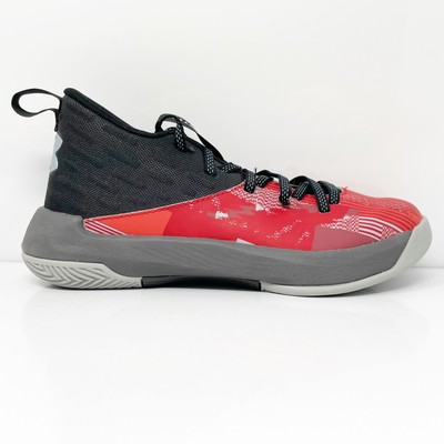 

Under Armour Boys Lightning 5 3020427-003 Красные Баскетбольные Кроссовки Кроссовки Размер 1.5Y, Красный, Lightning 5