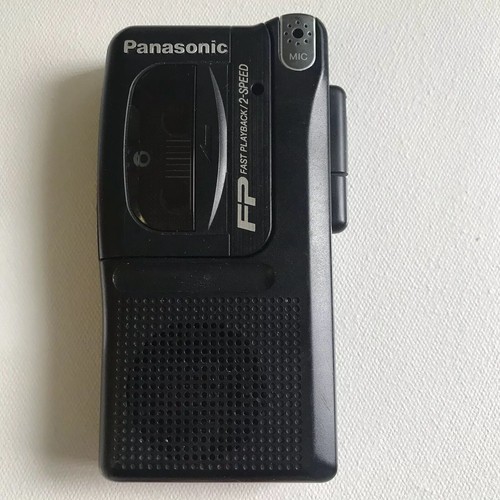 Panasonic RN-202 Fast Playback 2 Speed Microcassette Recorder Mc-90 Tape Working
