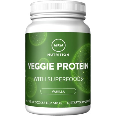 MRM (Metabolic Response Modifiers) Veggie Protein Vanilla 2,5 фунта в порошке