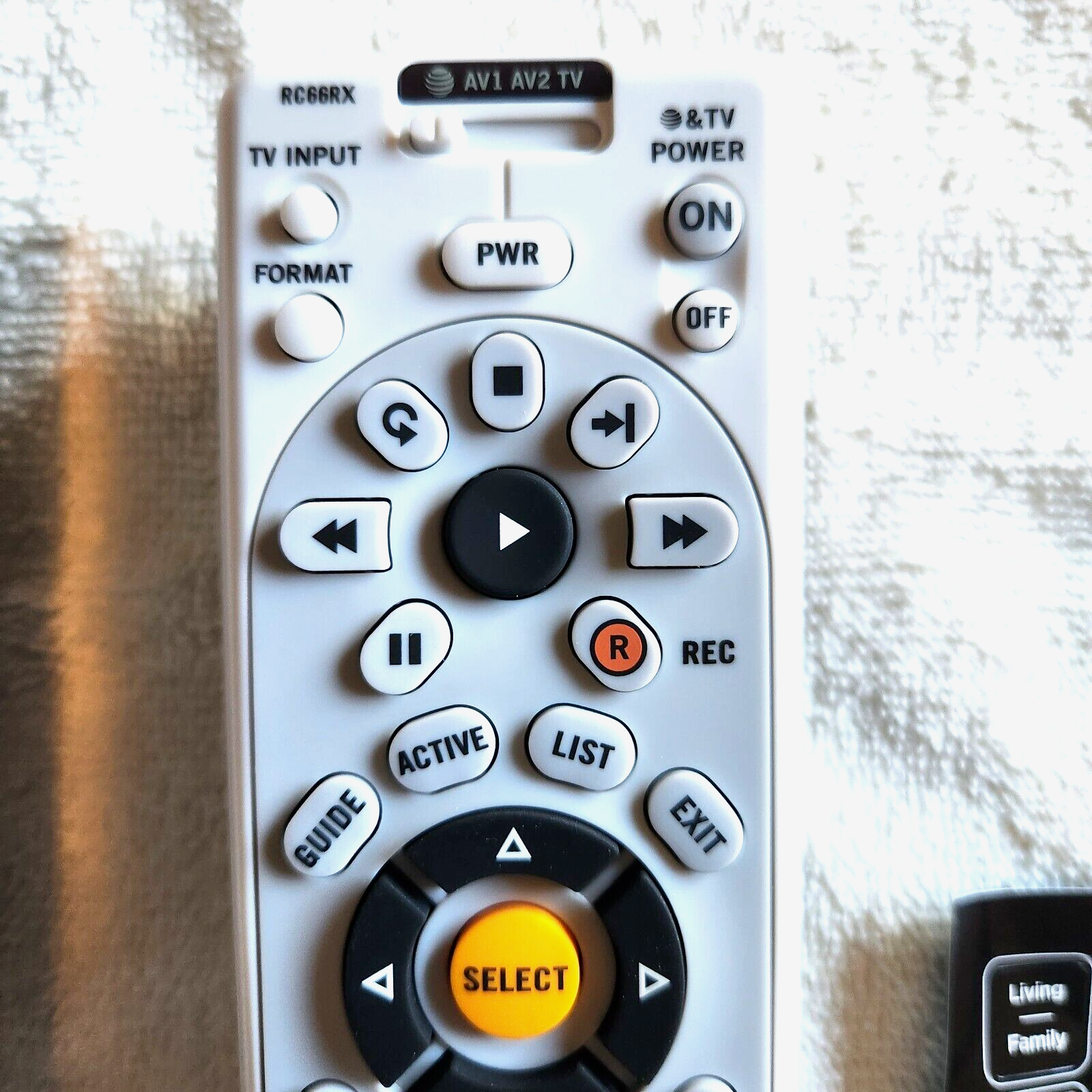 DIRECTV RC66RX / LOT OF 2  IR/RF UNIVERSAL REMOTE CONTROLS / BATTERIES INCLUDED!