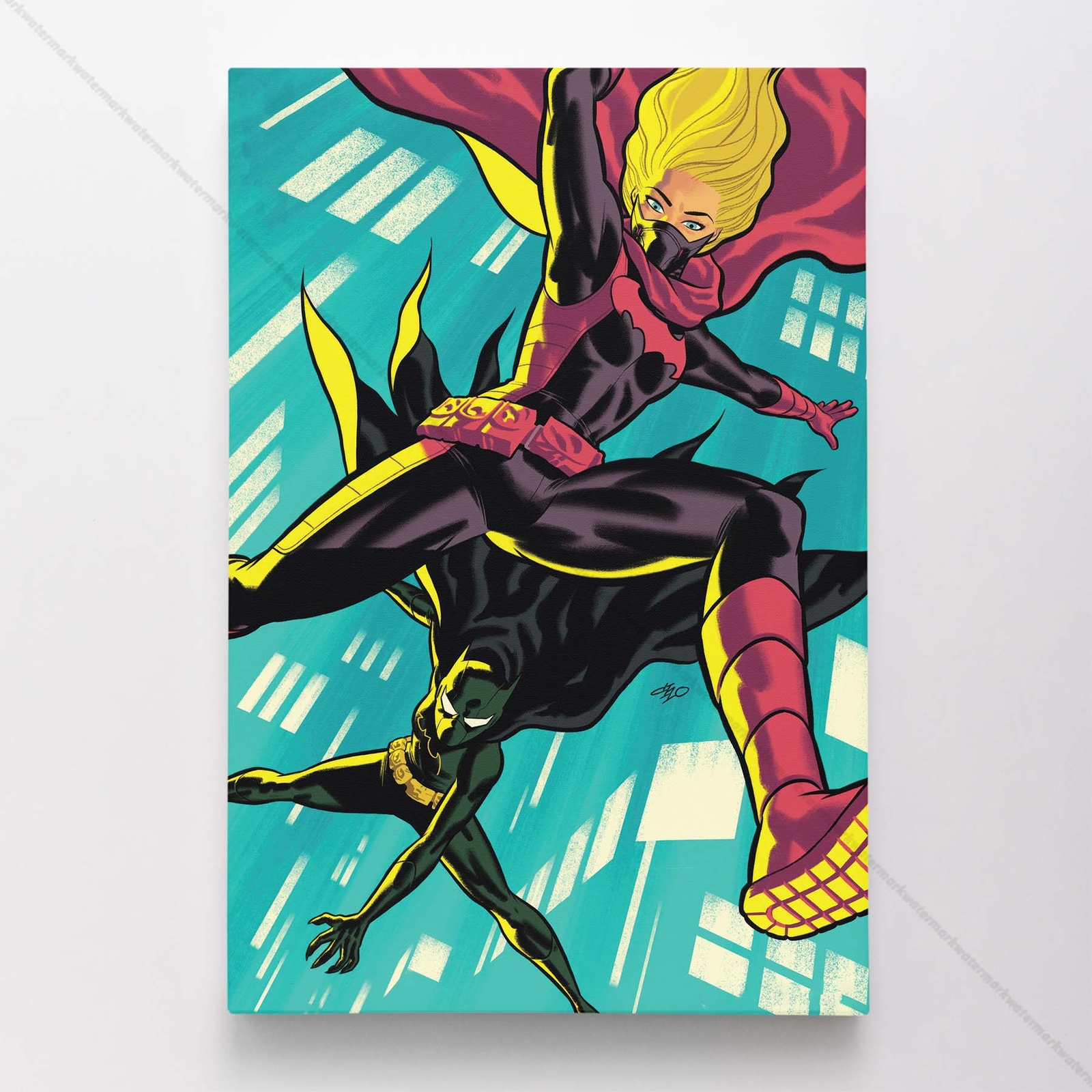 Batgirl Poster Canvas DC Comic Book Cover Art Print #2438