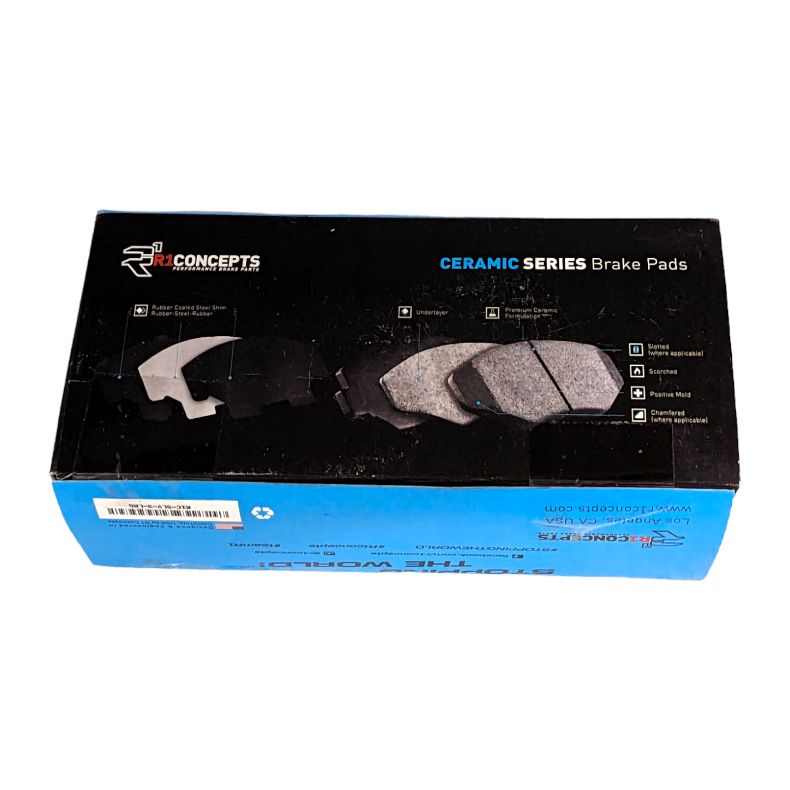 R1 Concepts Ceramic DFC 3000 Brake Pads R1C-SLV-3-LRG 1310