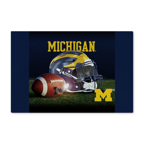 Моющийся коврик для пола Northwest NCAA Michigan Wolverines Gameday, 20 x 32