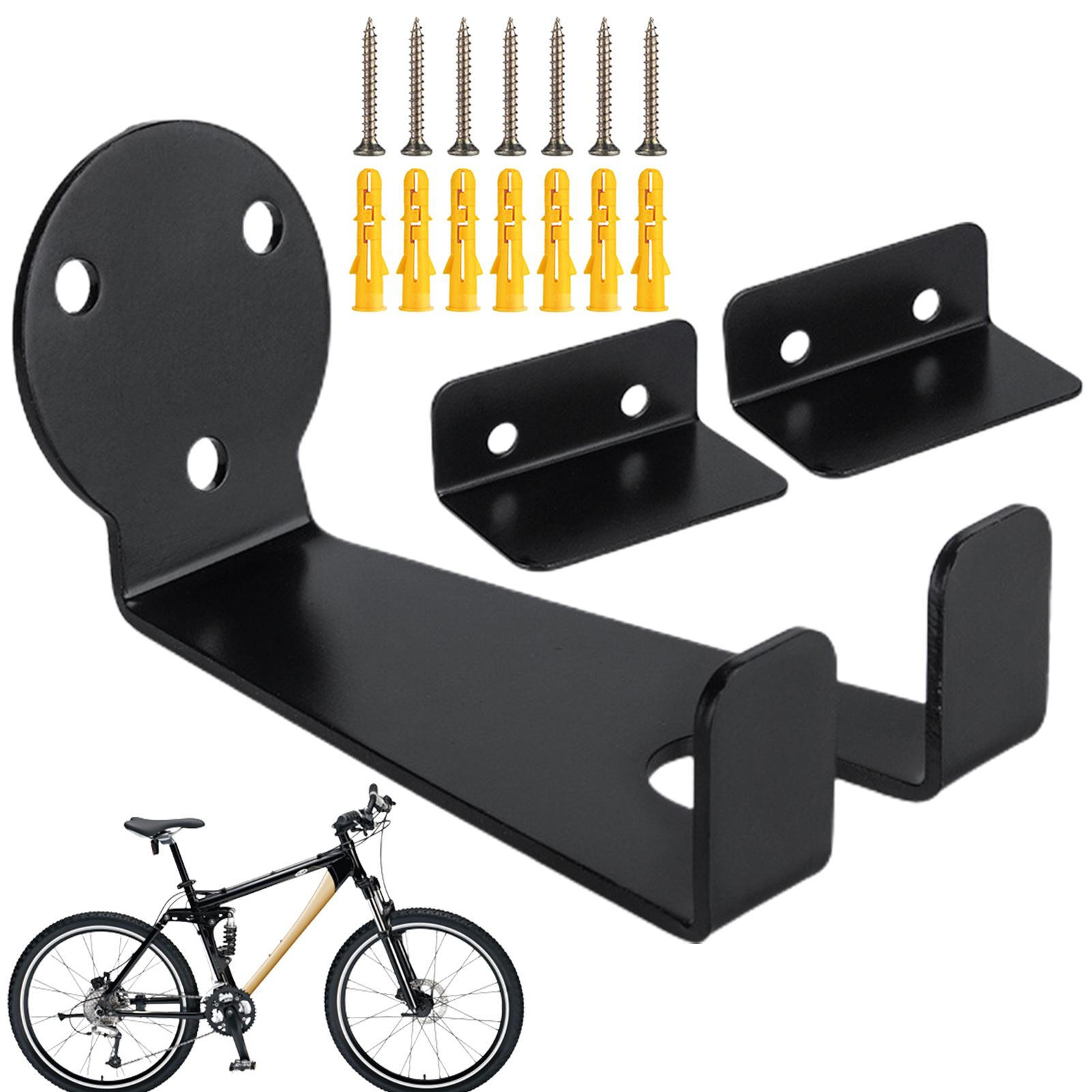 Bike Wall Mount 2 Pack Horizontal Bike Rack Hanger Bike Stan