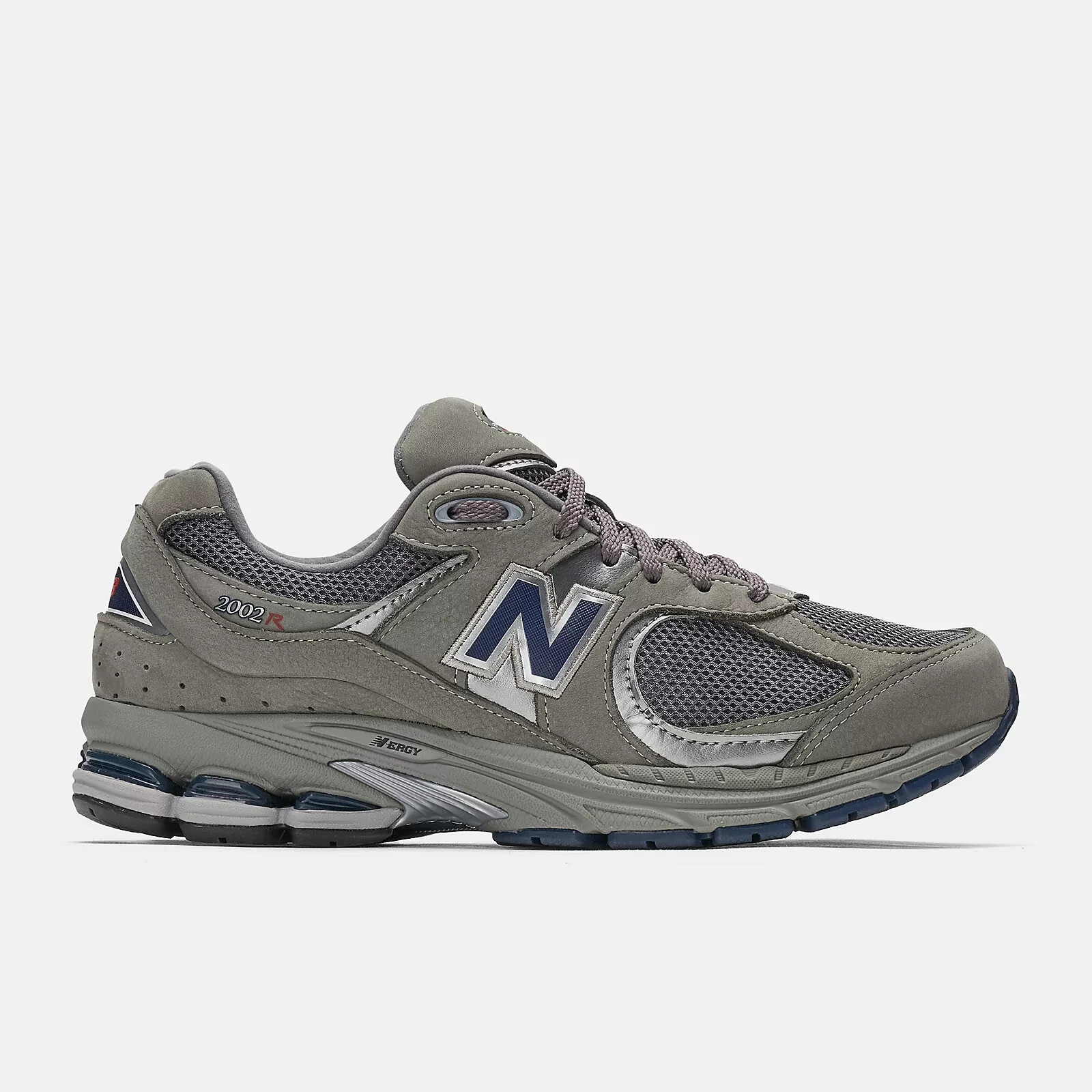 [k02855］New Balance ML2002RA GRAY ML2002RA New Balance 2002R OG Light Gray Navy Blue Silver