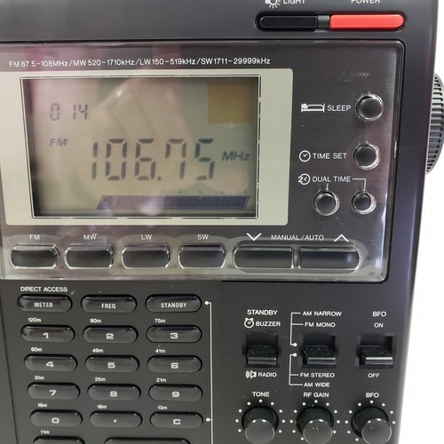 Radio Shack DX-390 FM/FM Stereo/LW/MW/Shortwave PLL Synthesized Radio Receiver