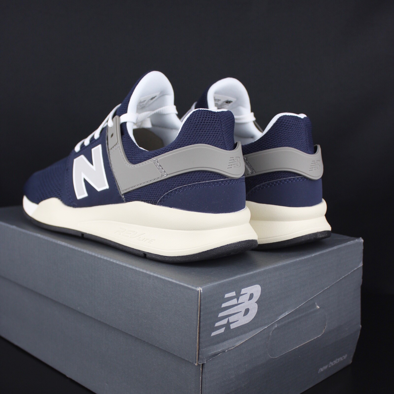 NEW BALANCE MS247MA NB Navy Bone 247v2 Mens Runnin.. in Clothing, Shoes \u0026 Accessories \u003e Men \u003e Men's Shoes \u003e Athletic | eBay for Blanja
