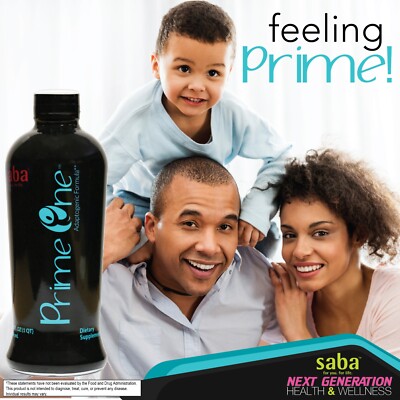 Saba Prime One -Board Spectrum Fast Absorbing Adaptogen Herbal Liquid Shots