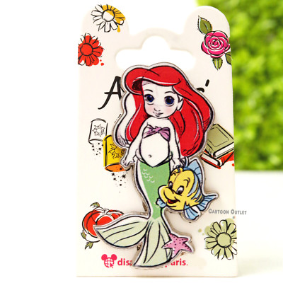 Disney Ariel Pin The Little Mermaid Animators Paris Disneyland Resort Authentic