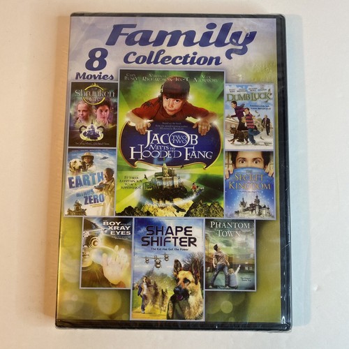 8-Movie Family Collection (DVD, 2-Disc Set) Echo Bridge Home