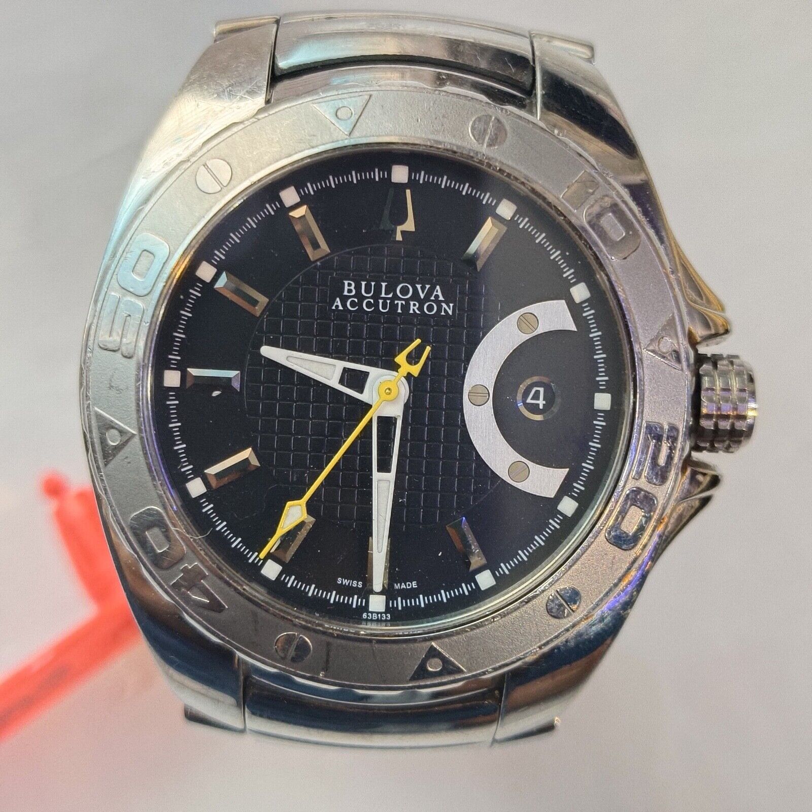63B133-C852507 BULOVA ACCUTRON SAPPHIRE CRYSTAL SWISS MADE 63B133-C852507 BULOVA ACCUTRON SAPPHIRE CRYSTAL SWISS MADE