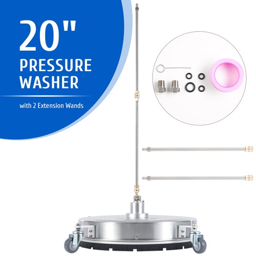 Rotary Pressure Surface Cleaner Attachment 20" Electric & Ga