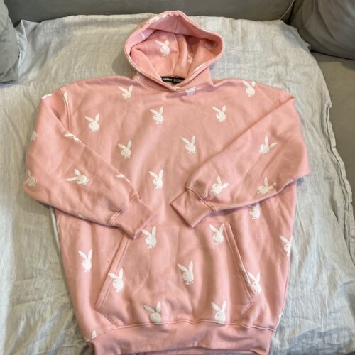 Missguided pink hoodie hotsell