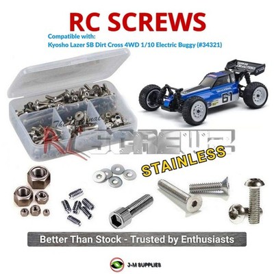 RCScrewZ Stainless Screw Kit kyo225 for Kyosho Lazer Dirt Cross 1/10 34321 | SET
