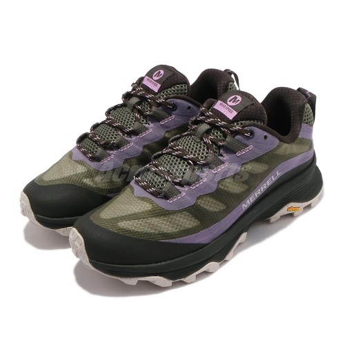 

Женская походная обувь Merrell Moab Speed, зеленая, фиолетовая, черная, J135408, Зеленый, Moab Speed