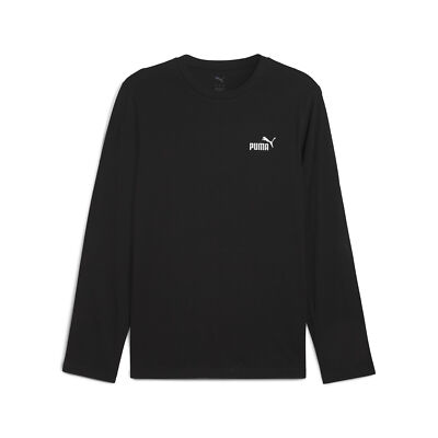 PUMA Mens Essentials No. 1 Logo Long Sleeve Tee