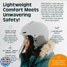 Retrospec Zephyr Ski Helmet - Snowboard Helmet for Adults and Youth- Adjustable Fit Snow Helmet with Protective Shell, and Breathable Vents for Men, Women, Boys and Girls