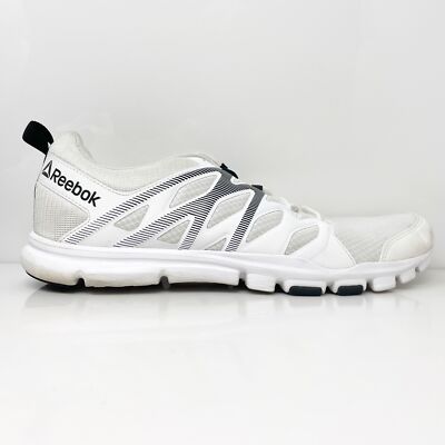 

Reebok Мужские кроссовки RealFlex Train CN0115 Белые кроссовки Размер 12, Белый, Realflex Train
