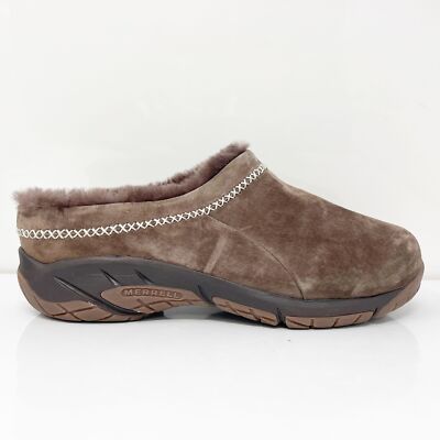 

Merrell Womens Encore Ice 4 J002034W Коричневые туфли-сабо без шнуровки с круглым носком, размер 11 W, Коричневый, Encore Ice 4