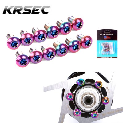 BUCKLOS Floating Disc Brake Rotor MTB/Road Bike 160/180/203mm 6 Bolt Aluminium