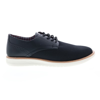 

Ben Sherman Nu Casual Plain Toe BNMF20009 Мужские черные синтетические оксфорды, Черный, Ben Sherman Nu Casual Plain Toe