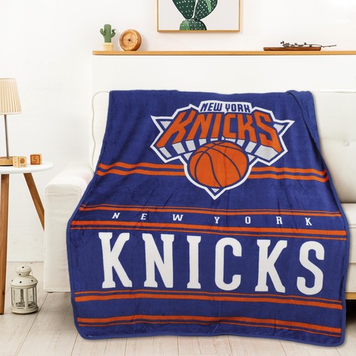 Плед Northwest NBA New York Knicks Dual Vision Silk Touch, 45x60 дюймов