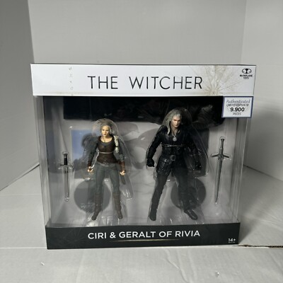 The Witcher Netflix Season 3 Geralt of Rivia and Ciri 2 Pack 7'' Figure Mcfarlane