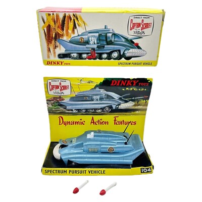 DINKY TOYS 104 Captain Scarlet Spectrum Pursuit Vehicle Meccano England Tbe EUR 150,00 - FR