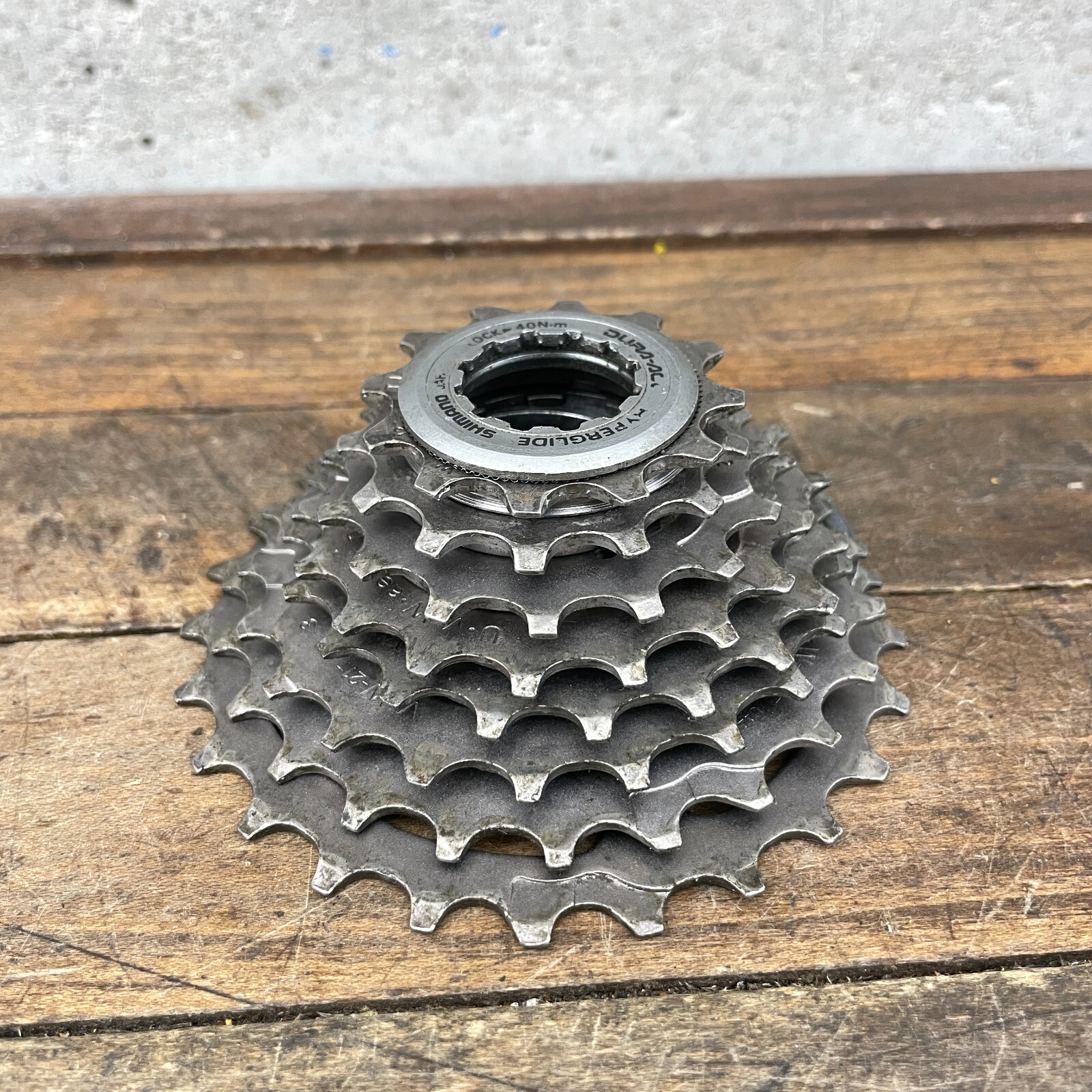 パーツ SHIMANO DURA-ACE CS-7401 13-23t 8S Shimano Dura Ace CS-7401 23-13 8-Speed SIS Hyperglide