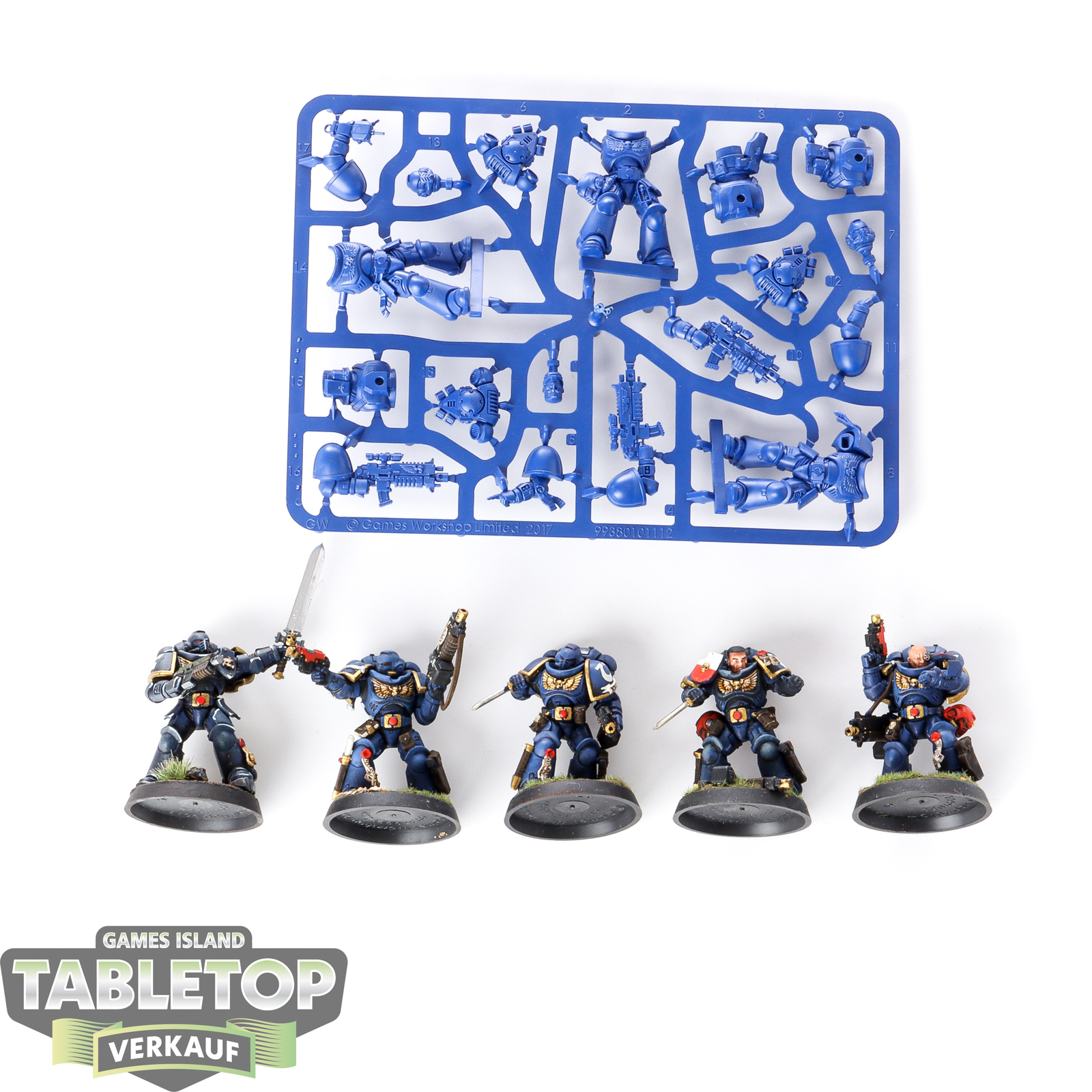 Ultramarines - 8x Intercessors - teilweise gebaut