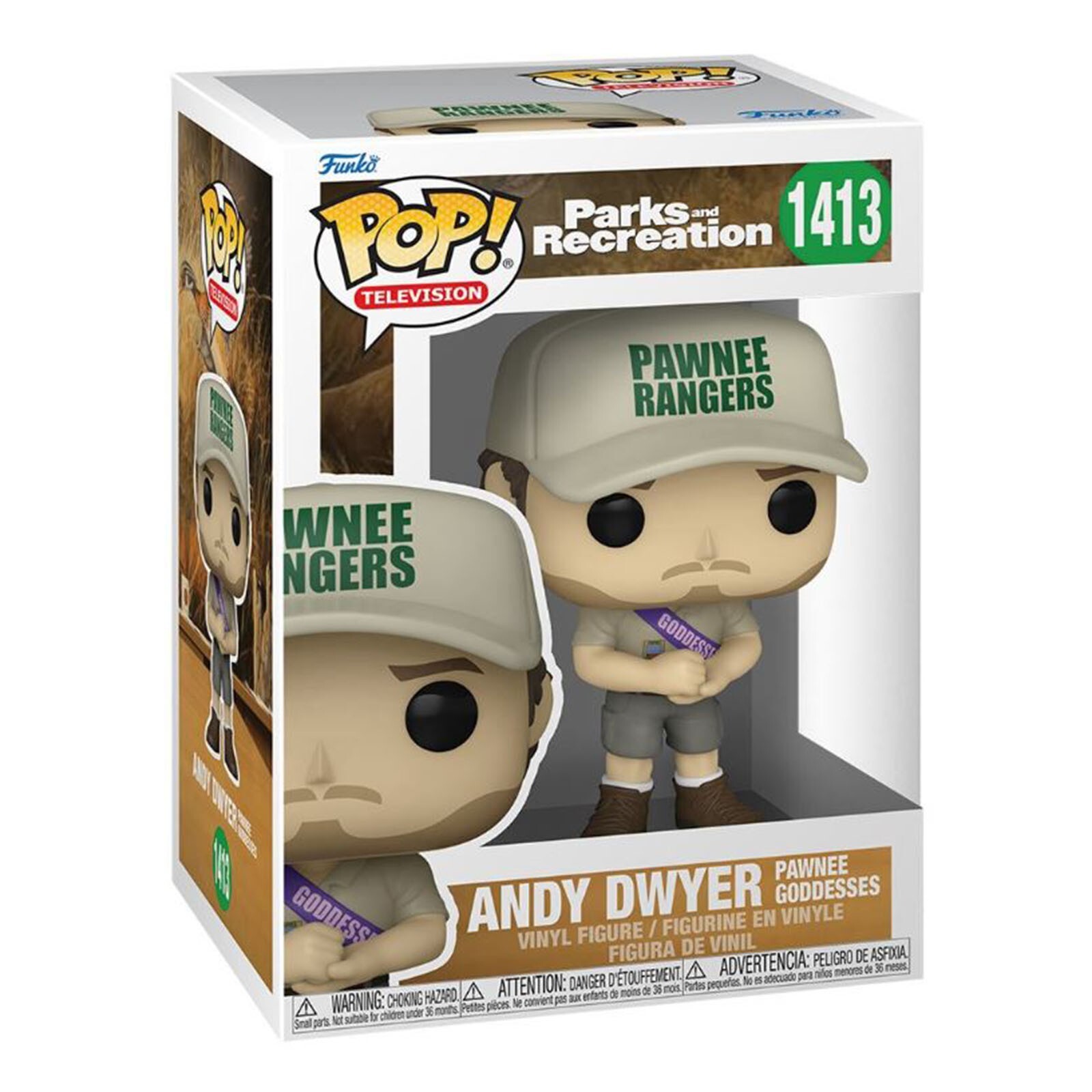 Виниловая фигурка Funko Parks And Recreation S4 POP Andy Dwyer НОВАЯ В НАЛИЧИИ
